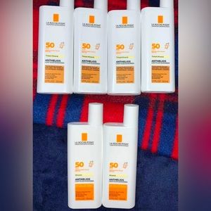 6 BOTTLES LaRoche Posay SPF 50 Facial Sunscreen Lot *ALL BNIB!!*